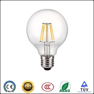 LED FILAMENT BULB G80(CLEAR)