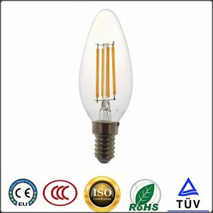 LED Filament Bulb C35