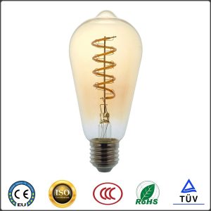 st64-LED vertical filament bulb