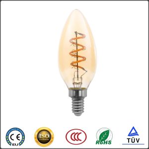 LED vertical filament bulb C35