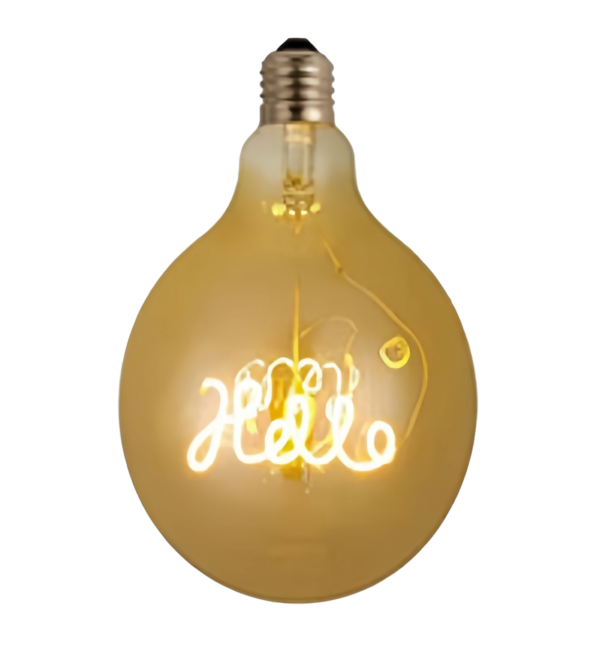 G125 Decoration Led Vintage Filament Bulbs 4w - Image 3