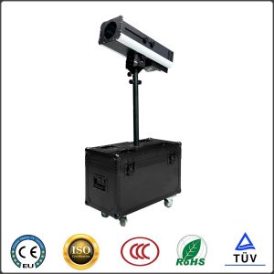 330W LED Follow Spot Light with Flight Case, Stage Spotlight Lamp